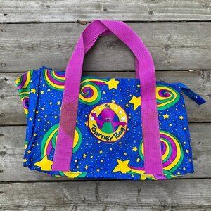 Vintage 1994 The Barney Bag Blue